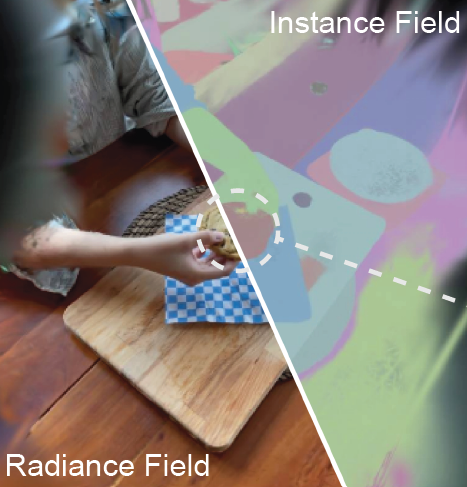 Paper Teaser - Consistent Instance Field